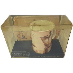 Ashdene of Australia bone china snack tray and cup. Never Used.‎